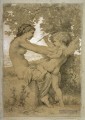 liebt Widerstand 1885 Realismus William Adolphe Bouguereau